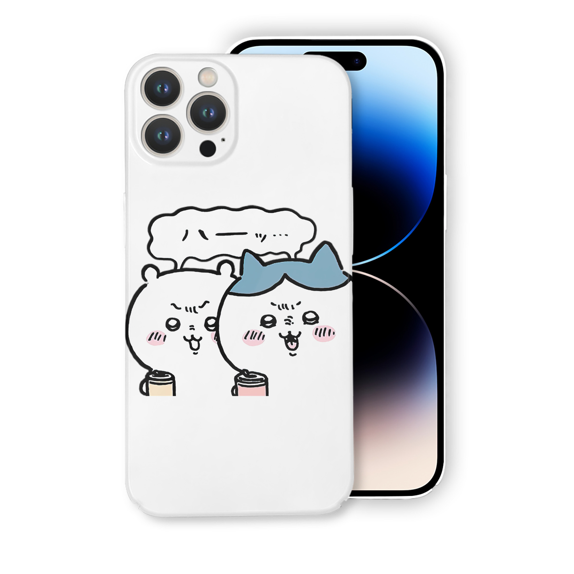 （画像用） ちいかわ ハチワレ Chii-kawa hachiware 【iPhone 14シリーズ対応】ハードケース